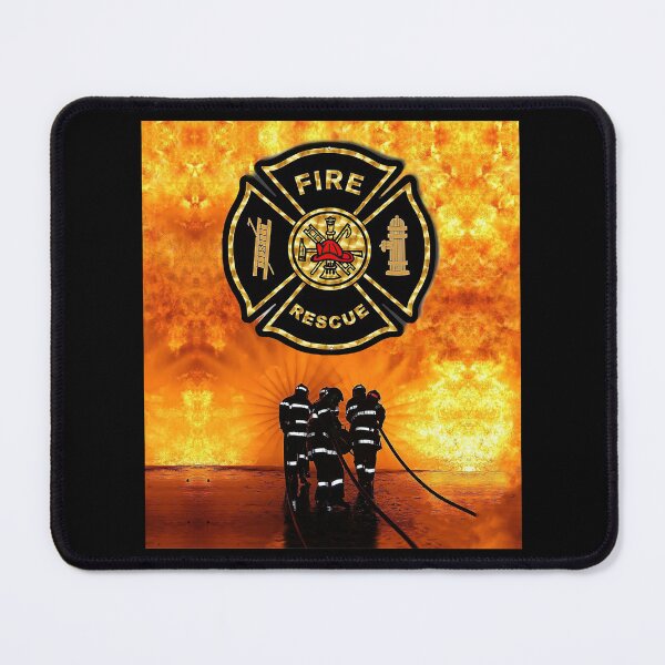 Item preview, Firefighter Rescue Hats And Fire Extinguishers designed and sold by RiaMerz.