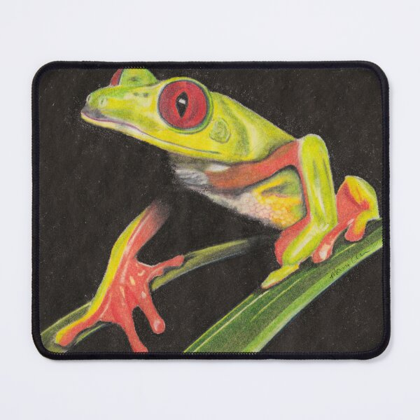 Item preview, Tree frog #1, drawn for my departed Papa designed and sold by DigitalEurydice.