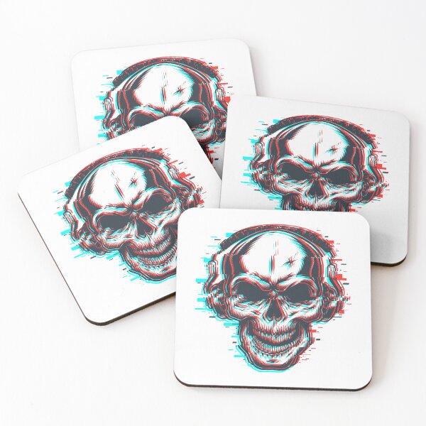 Item preview, Glitch Skull designed and sold by blip1337.