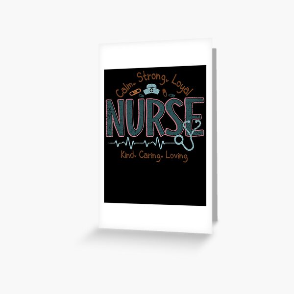  Loved By Nurses Nurse Happy Birthday Greeting Card