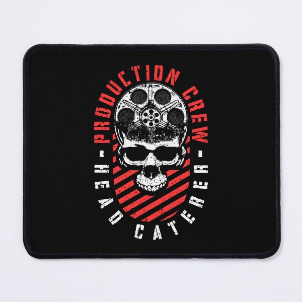 Item preview, Production Crew Head Caterer Movie Film Halloween Skull designed and sold by GrandeDuc.