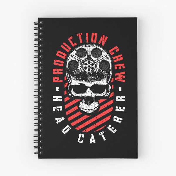 Item preview, Production Crew Head Caterer Movie Film Halloween Skull designed and sold by GrandeDuc.