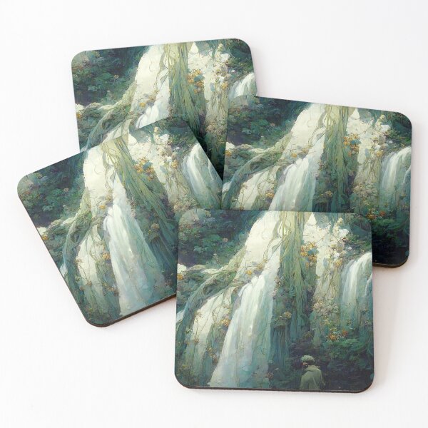 Item preview, Bladed Grass Wicking up the Waterfall designed and sold by Jacob Montanez.