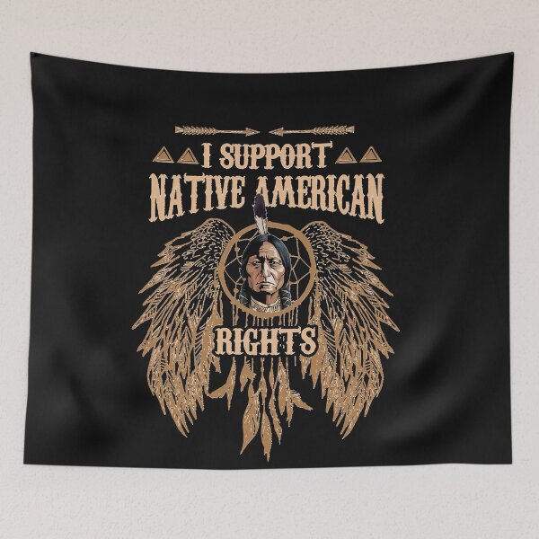 Item preview, I Support Native American Rights designed and sold by RhondaFisher.