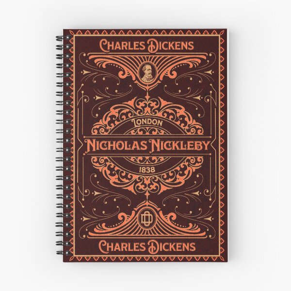 Item preview, Nicholas Nickleby - Charles Dickens Book Cover Art  designed and sold by Suyogsonar25.