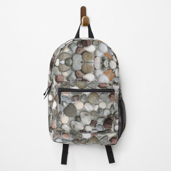 Item preview, square format mosaic design from naturally coloured beach pebbles designed and sold by mister-john.