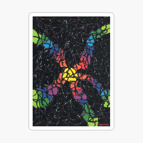 2113 - Out of the Black Mosaics Sticker