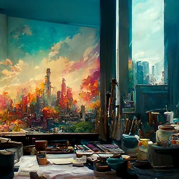 Imagen de la obra Pintor de RicoInStudios