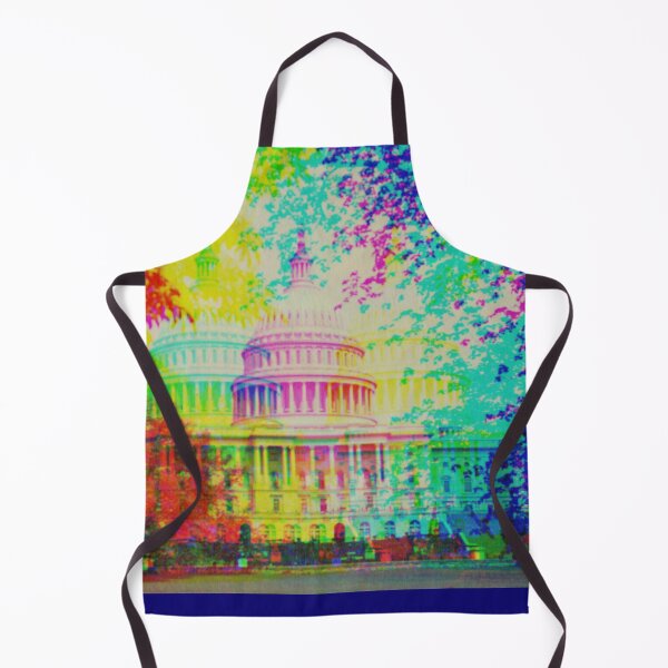 Item preview, Colorful United States Capitol Building designed and sold by HistoryDesigns.