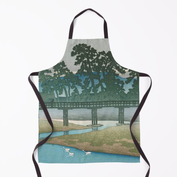 Item preview, Asano River at Kanazawa by Kawase Hasui designed and sold by Takeda-art.