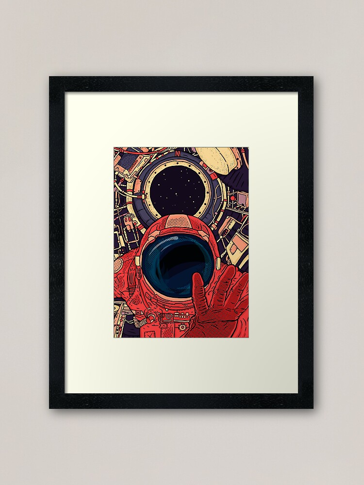 Alternate view of Intergalactic Framed Art Print