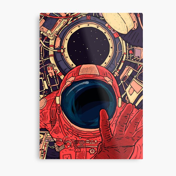 Intergalactic Metal Print