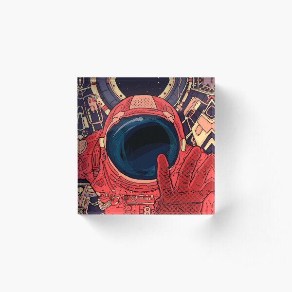 Intergalactic Acrylic Block