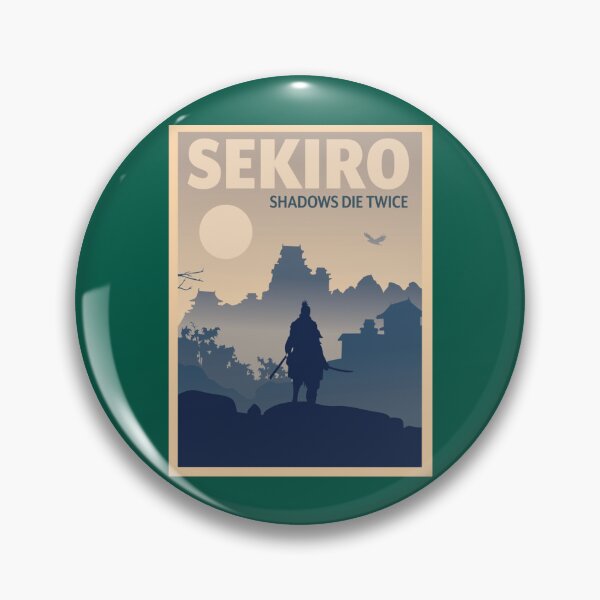 Item preview, Sekiro Shadows Die Twice - Minimalist Travel Style - Video Game Art   designed and sold by KelseyJocelyn.