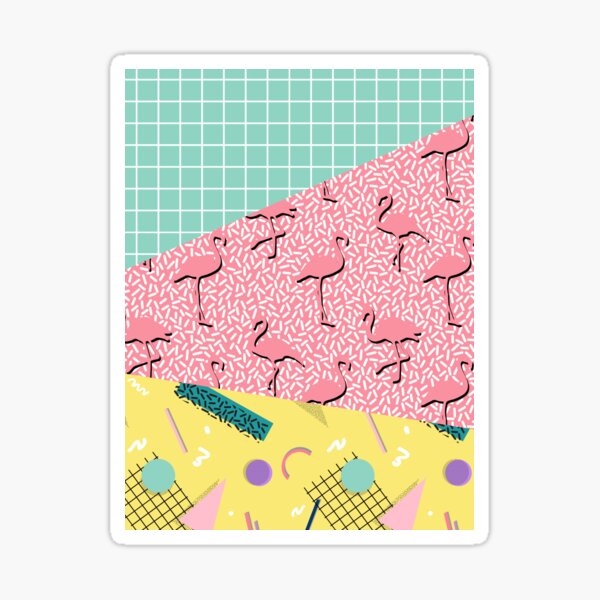 Dreaming 80s #redbubble #decor #buyart Sticker