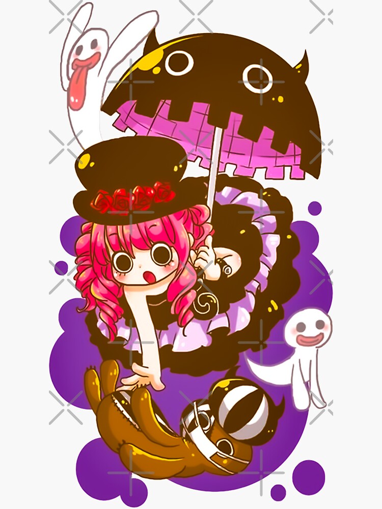 one piece perona  Sticker for Sale by anime world