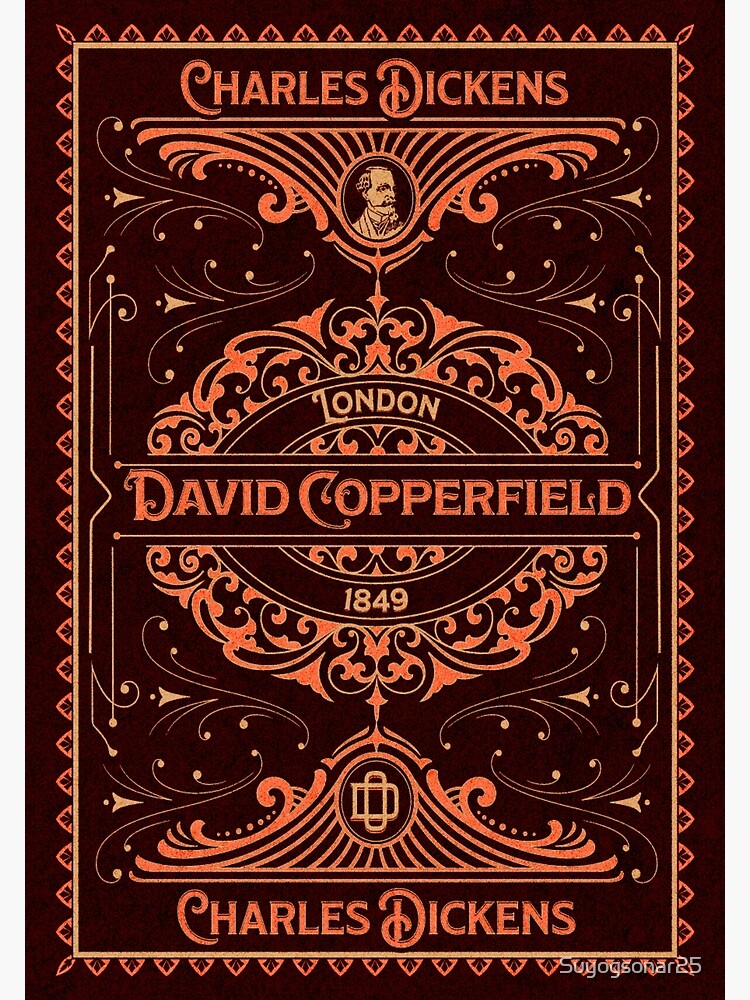 David Copperfield - Charles Dickens Book Cover Art 
