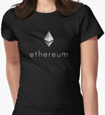Ethereum Logo Women's Fitted T-Shirt
