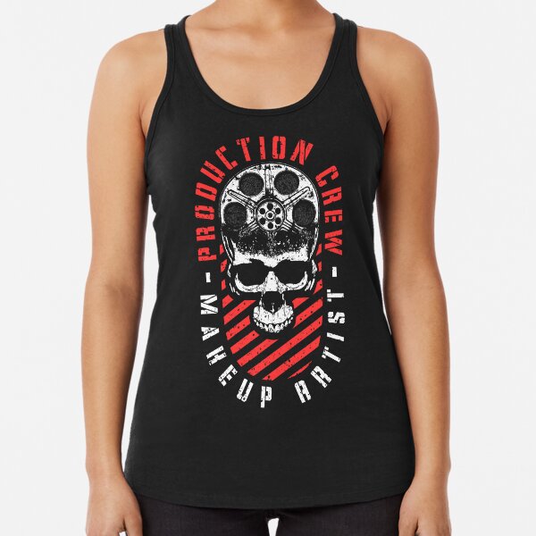 Item preview, Production Crew Makeup Artist Movie Film Halloween Skull designed and sold by GrandeDuc.