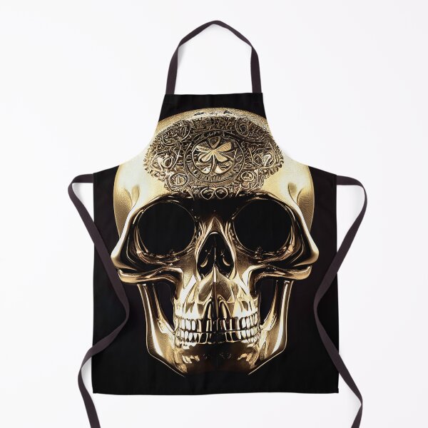 Item preview, a golden scull designed and sold by Aliveforfun.