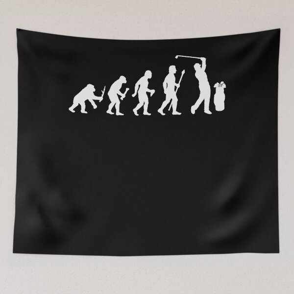 Item preview, Funny Evolution Of Golf designed and sold by KevinWooda.