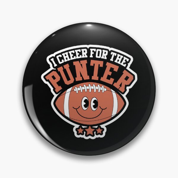 Item preview, I Cheer For The Punter Funny Football Kicker Special Team designed and sold by GravitiTees.