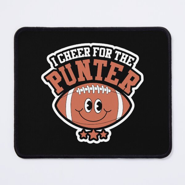 Item preview, I Cheer For The Punter Funny Football Kicker Special Team designed and sold by GravitiTees.