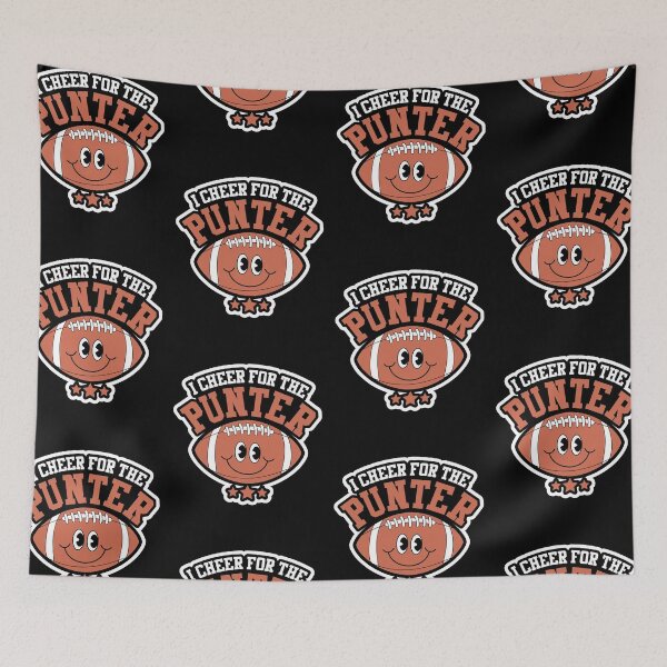 Item preview, I Cheer For The Punter Funny Football Kicker Special Team designed and sold by GravitiTees.