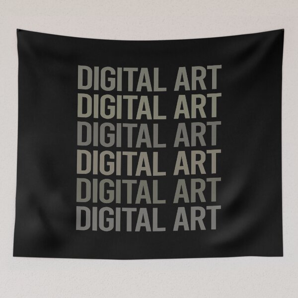 Item preview, Gray Text Art Digital Arts designed and sold by TartSpiderWeb.