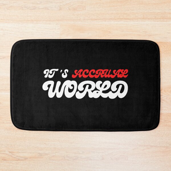 Item preview, It's accrual world designed and sold by TomorrowQuotes.