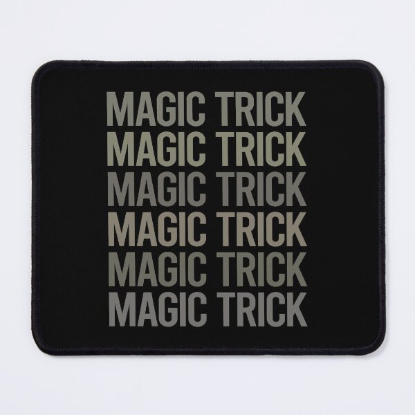 Item preview, Gray Text Art Magic Tricks designed and sold by TartSpiderWeb.