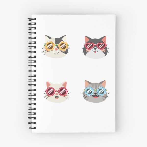 Item preview, Funny cat face with funky glasses designed and sold by GamersLands.