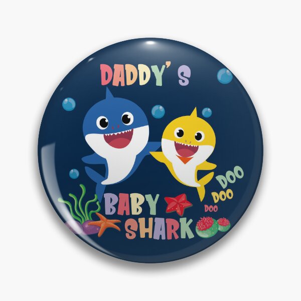 Item preview, Daddy' s Baby Shark Funny Tee designed and sold by quickkaart.