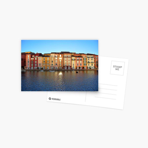 Sunset in Portofino Bay Postcard