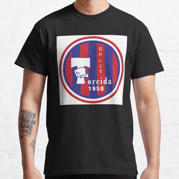  Hajduk Split Established Football T-Shirt (Royal) : Sports &  Outdoors