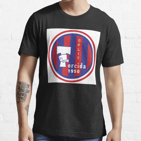 New Hajduk Split Torcida T-Shirt summer top vintage clothes sublime t shirt  blank t shirts plain black t shirts men