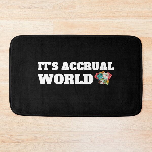Item preview, It's accrual world designed and sold by TomorrowQuotes.