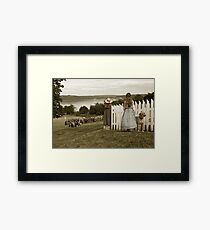 Off to Battle Framed Print