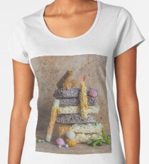 Walking around the Asian Market with Irvin Penn whispering in my ear. Women's Premium T-Shirt