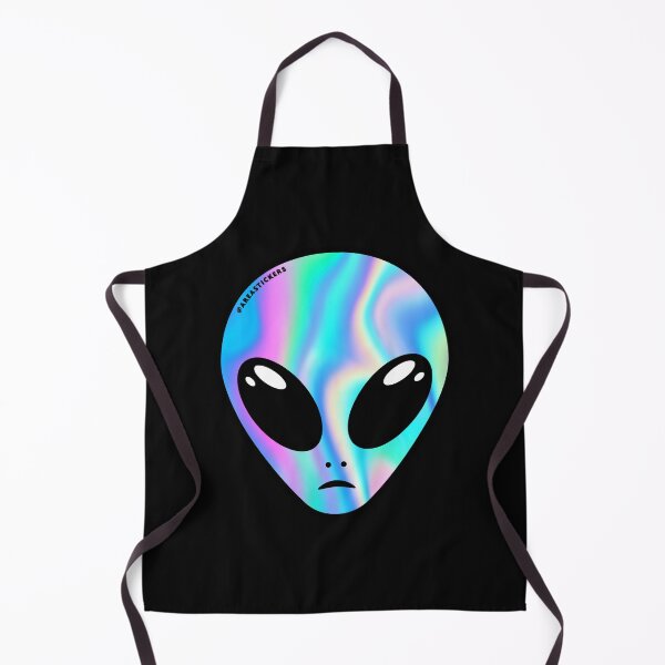 Item preview, Alien head (NOT Holographic) designed and sold by AreaStickers.