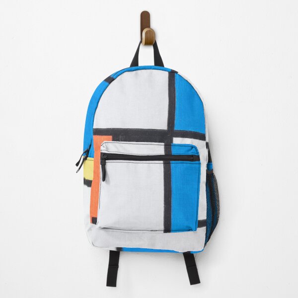 Item preview, Composition with Large Blue Plane, Red, Black, Yellow, and Gray designed and sold by MurellosArt.