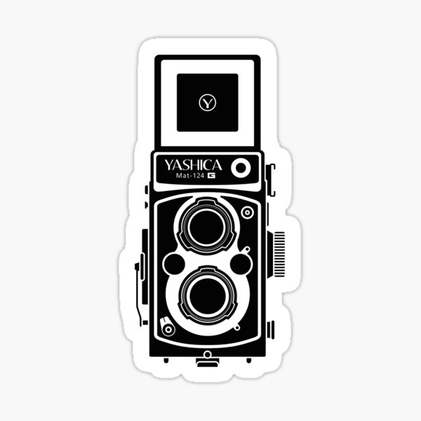 Yashica Mat 124G Sticker