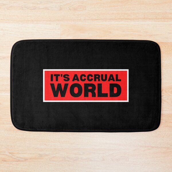 Item preview, It's accrual world designed and sold by TomorrowQuotes.