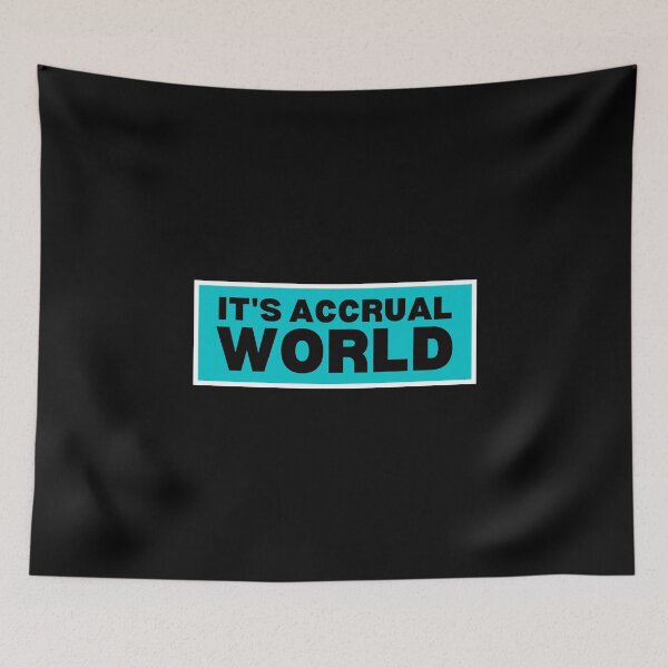 Item preview, It's accrual world designed and sold by TomorrowQuotes.
