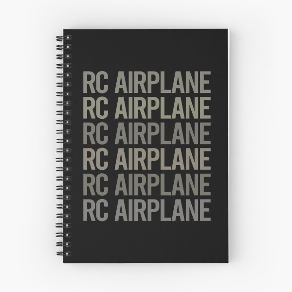 Artikelvorschau, Graues Text-Kunst-RC-Flugzeug-Flugzeuge-Flugzeug-Flugzeuge entworfen und verkauft von TartSpiderWeb.