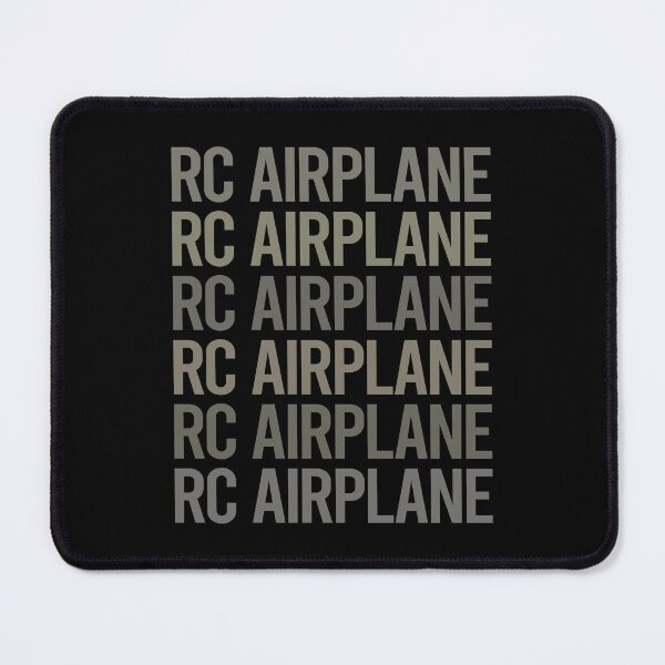 Item preview, Gray Text Art RC Airplane Airplanes Plane Planes designed and sold by TartSpiderWeb.