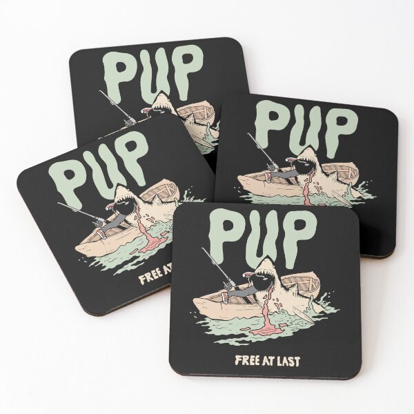 Item preview, Funny Gifts pup band Retro Wave designed and sold by PowellbruceArts.