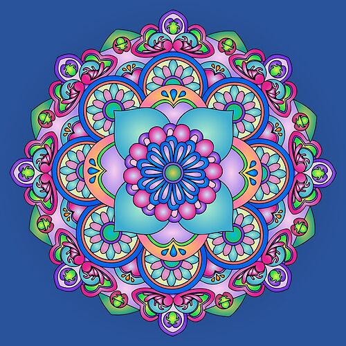 Floral Mandalas 285 (Style:1)