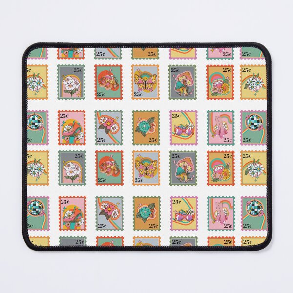 Item preview, 70s stamp set designed and sold by teaandcraft.
