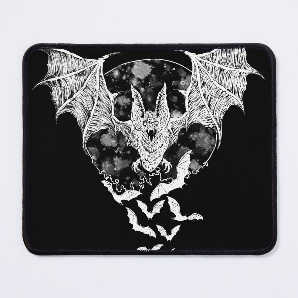 Item preview, Vampire Bat and Moon designed and sold by MysticMoonVibes.